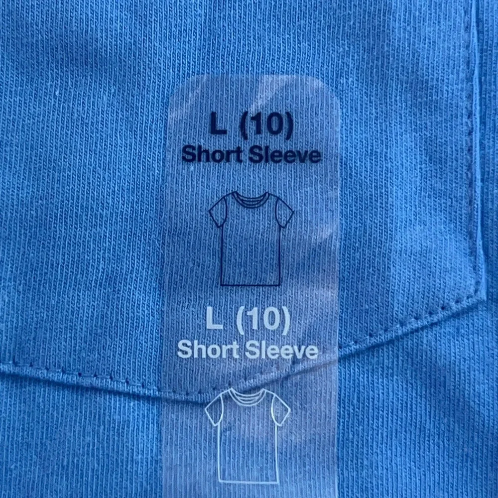 GAP Kids Large (10) Blue Everyday Soft Pocket Short Sleeve T-Shirt NWT